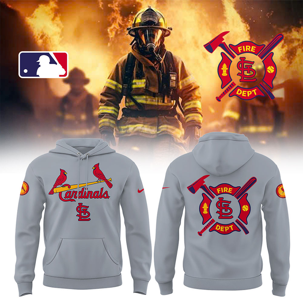 Baseball x Firefighter Appreciation Night Hoodie Baseball Team Gift Ideas