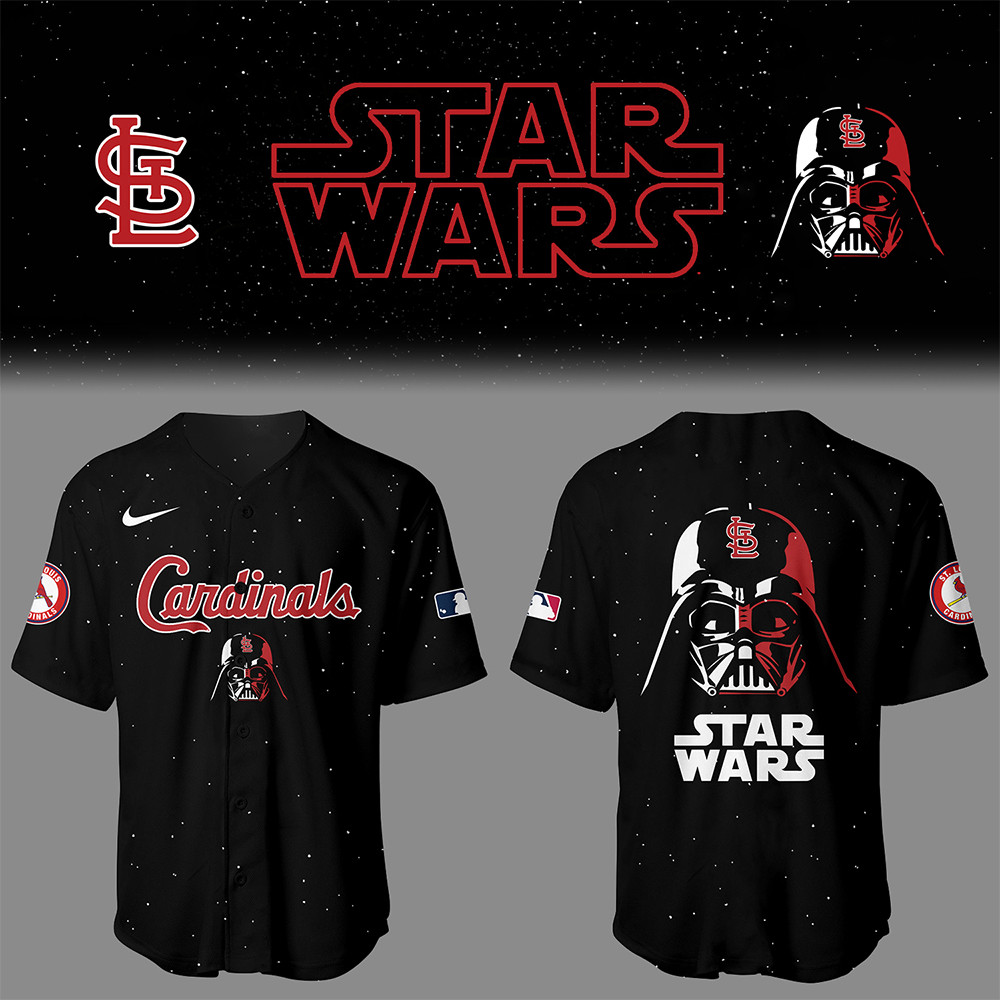 Baseball x Star Wars Black Jersey Best Gifts For Baseball Lovers