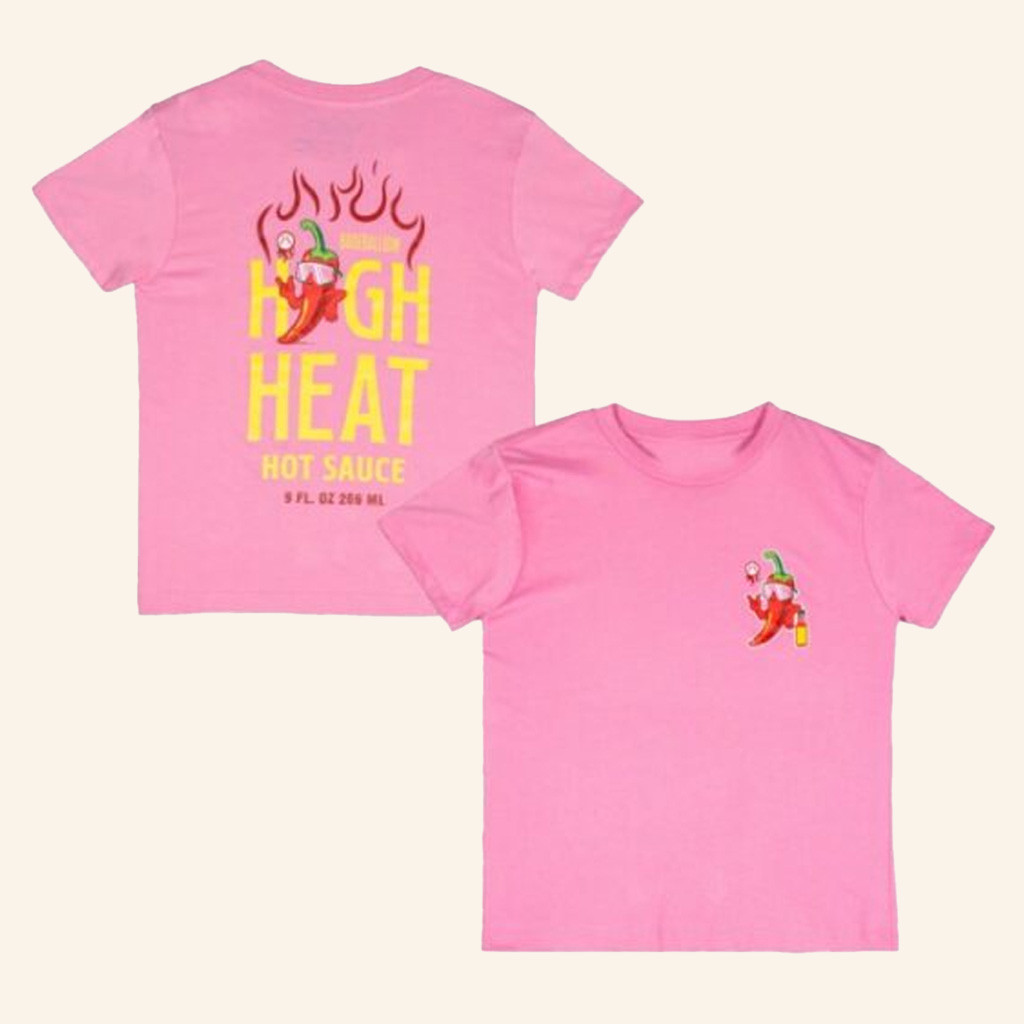 Baseballism Merch High Heat Hot Sauce T-Shirt Gifts For Her