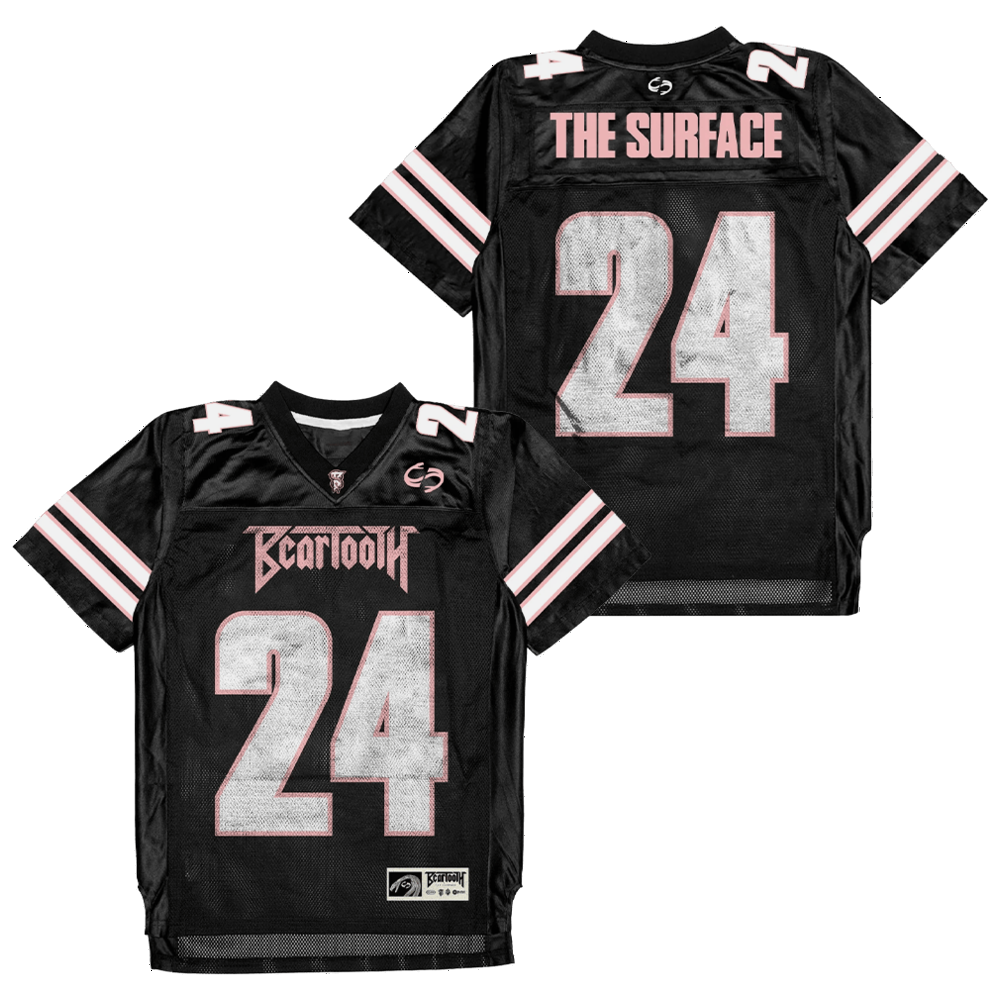 Beartooth Merch Beartooth The Surface Football Jersey Good Father's Day Presents Gifts For Fans