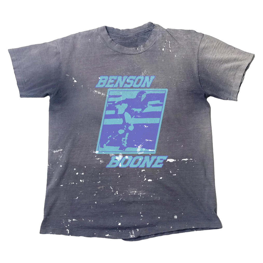 Benson Boone Merch Benny Rollerblades Navy Distressed Shirt Gift For Him Gifts For Best Friend
