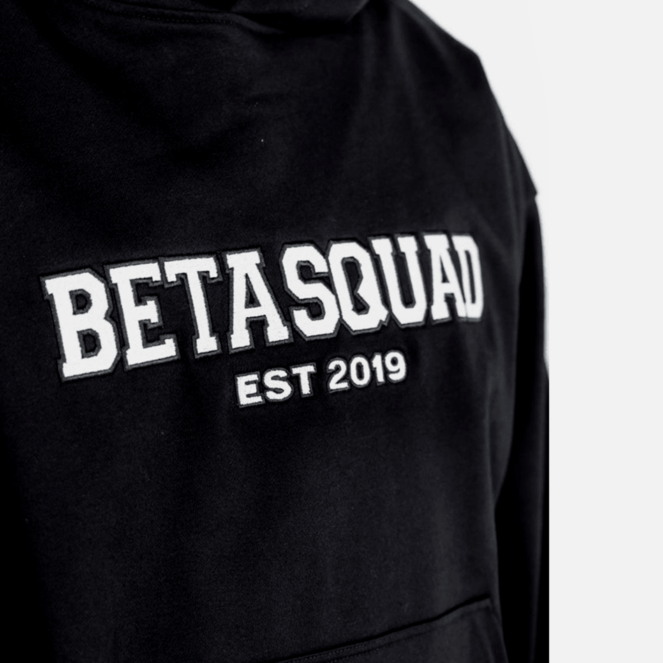 Beta Squad Merch Beta Squad Est 2019 Black Hoodie Father's Day Special Gifts For Dad