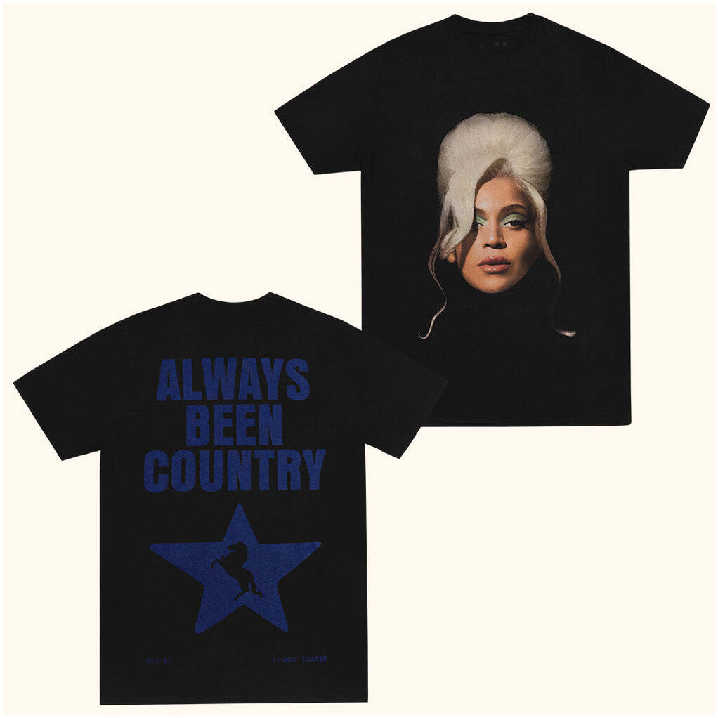 Beyonce Shirt Beyonce Cowboy Carter Tour Merch 2025 Always Been Country T-Shirt Friends Gifts