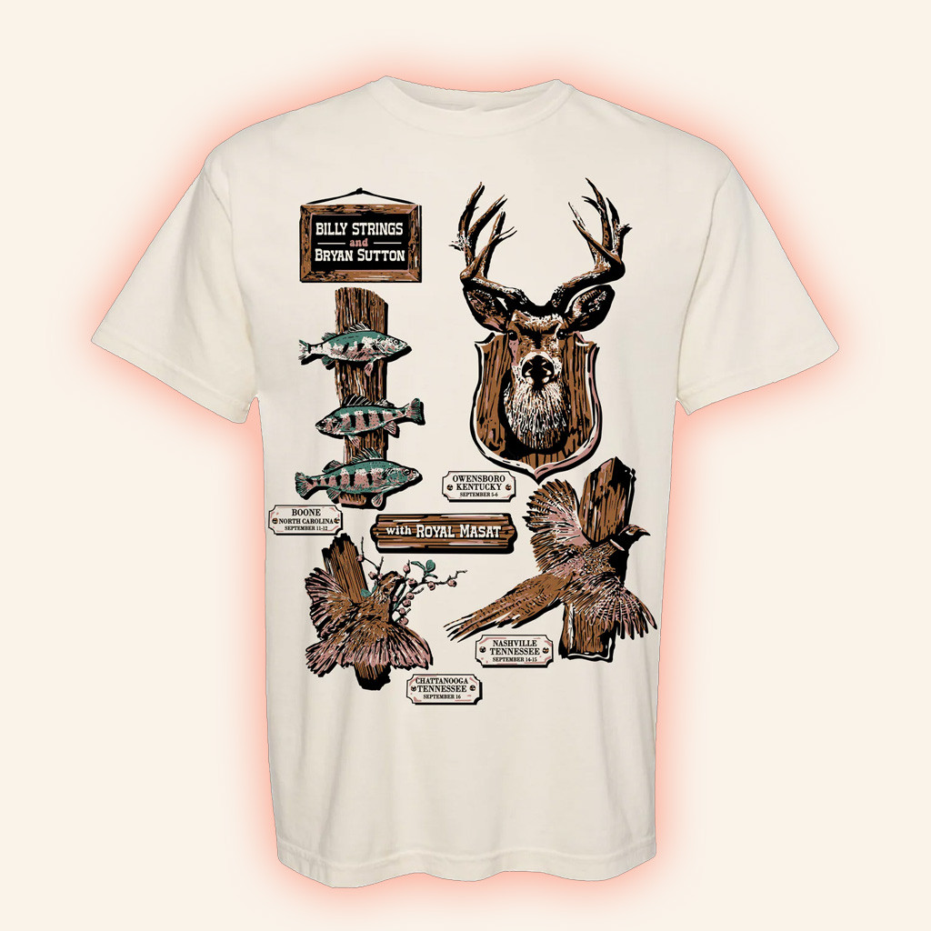 Billy Strings Merch Taxidermy T-Shirt Gifts For Father