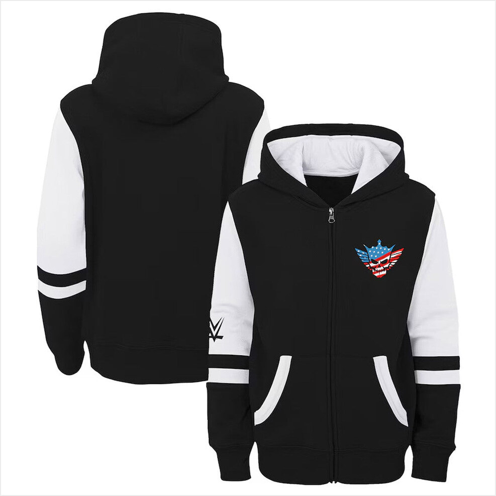 Black Cody Rhodes Zip Hoodie Cody Rhodes Merch Birthday Gifts For Friends Christmas Presents