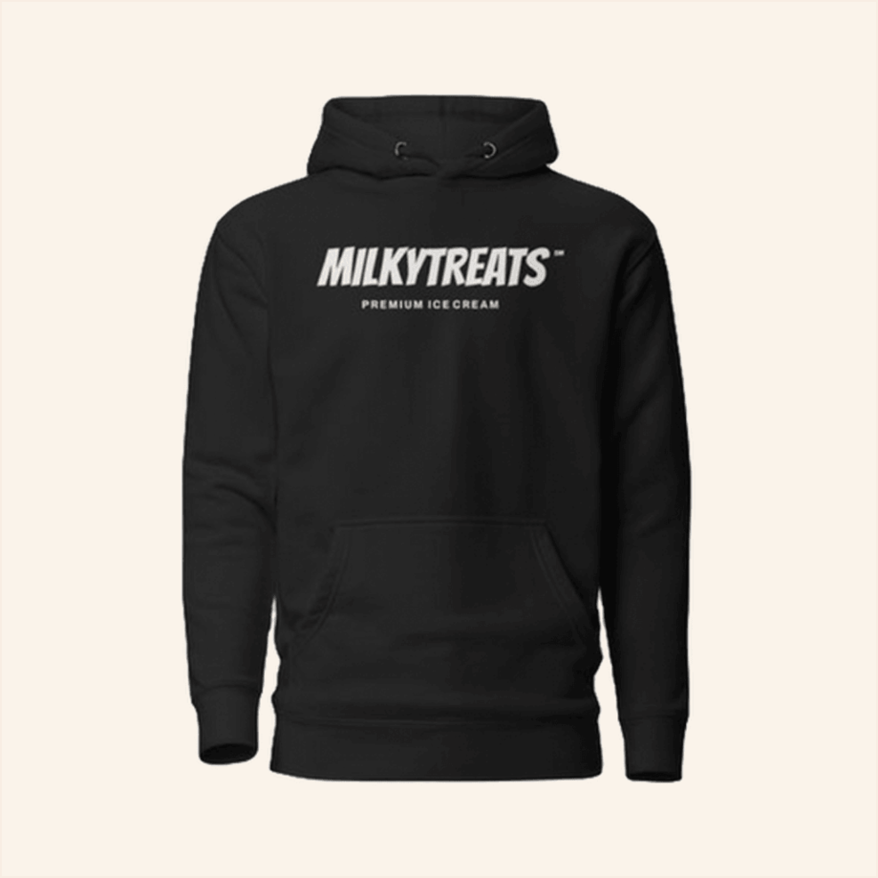 Black Hoodie Milkytreats Merch Present For Husband Birthday Gifts For Friends