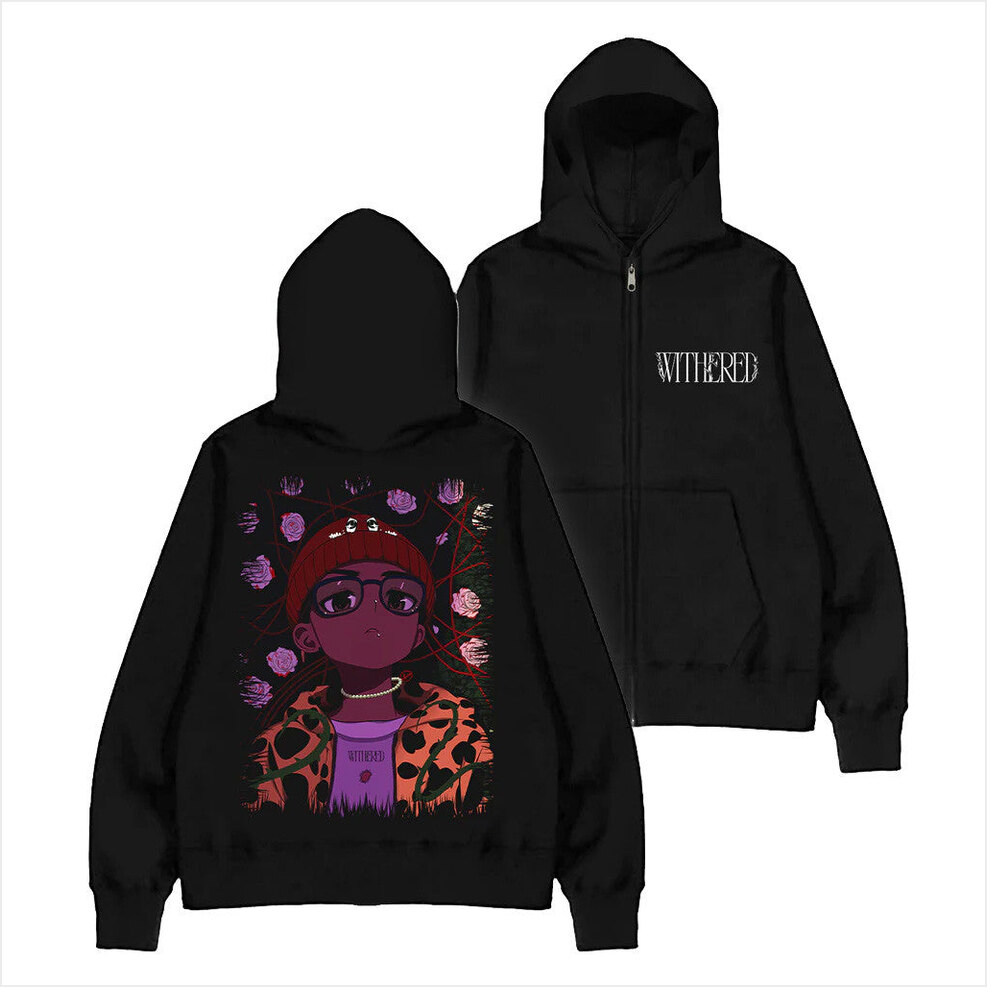Black Kawaii Hoodie D4VD Merch Presents For Boyfriend Birthday Gifts For Best Friend