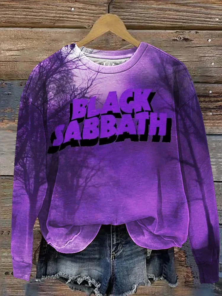 Black Sabbath Merch Sweatshirt Black Sabbath Sweatshirt Gifts For Rock Band Fans