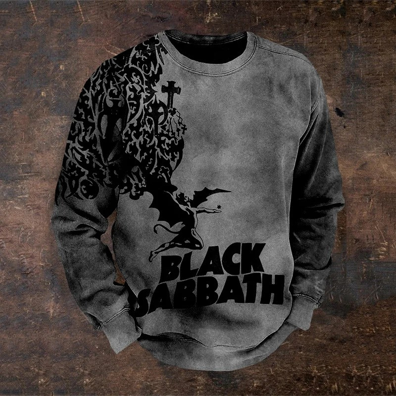 Black Sabbath Merch Sweatshirt Black Sabbath Sweatshirt Rock Band Inspired Fans Gifts