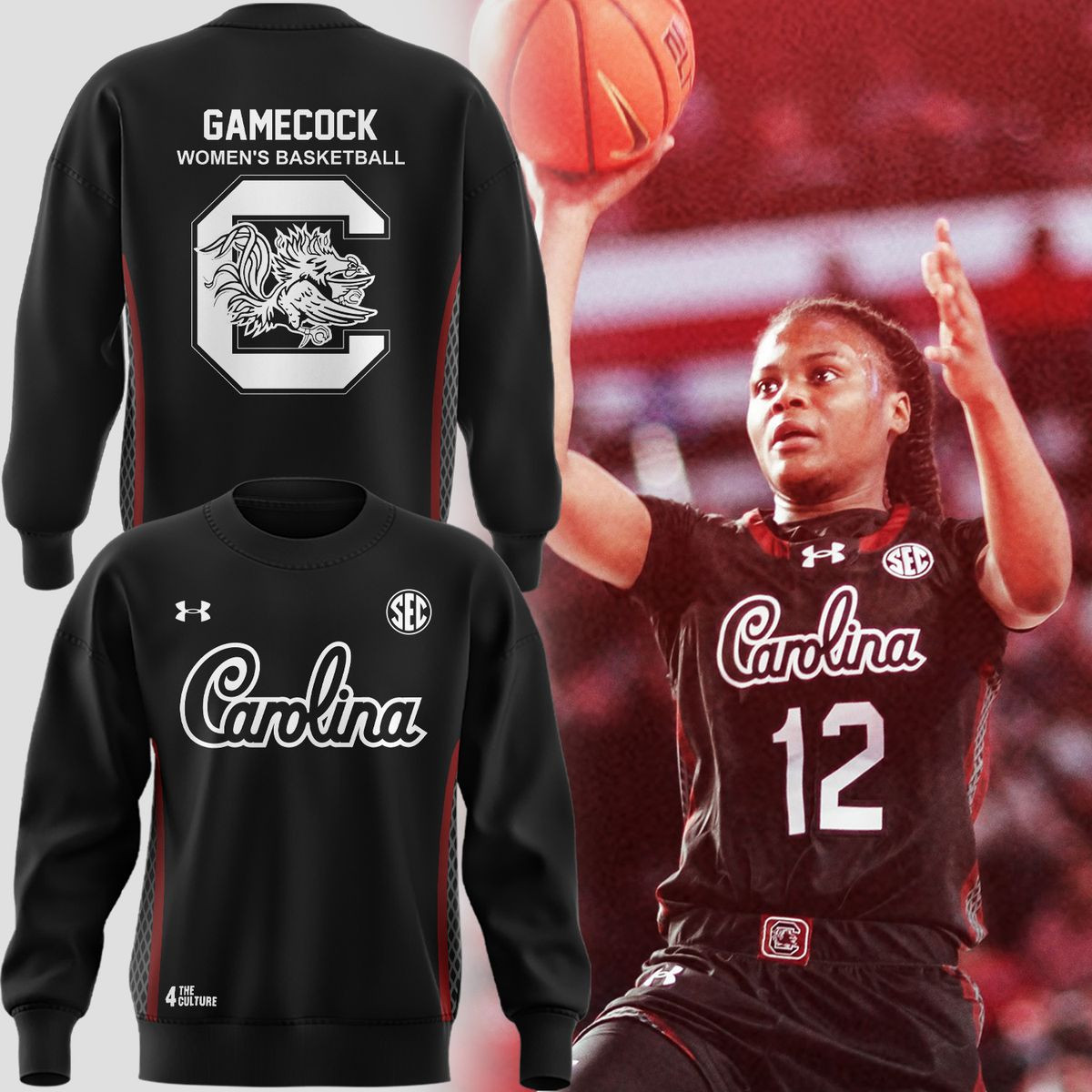 Black Thursday Night Women's Basketball Sweatshirt Gifts For Her