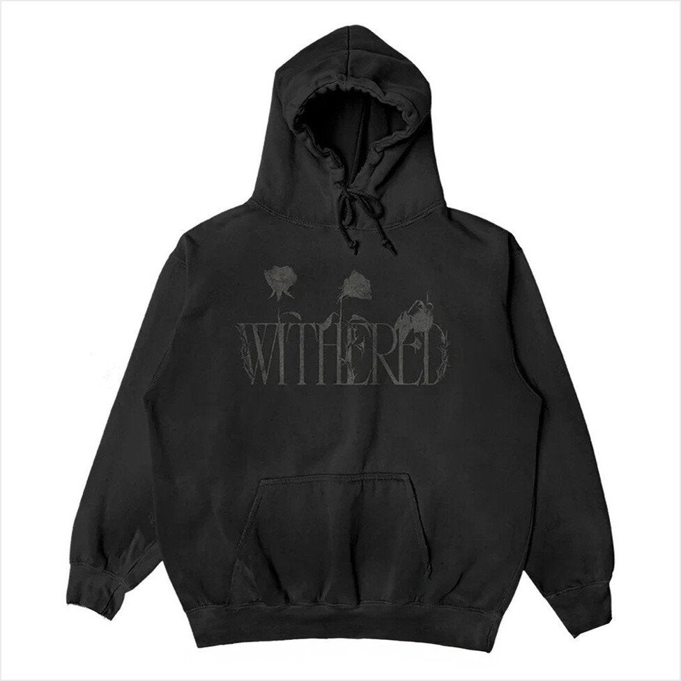Black Withered Hoodie D4VD Merch Best Friend Gift Ideas Birthday Gifts For BFF