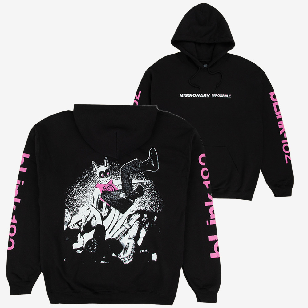 Blink-182 Tour Merch 2025 Missionary Impossible Tour Hoodie Gift For Everyday Wear