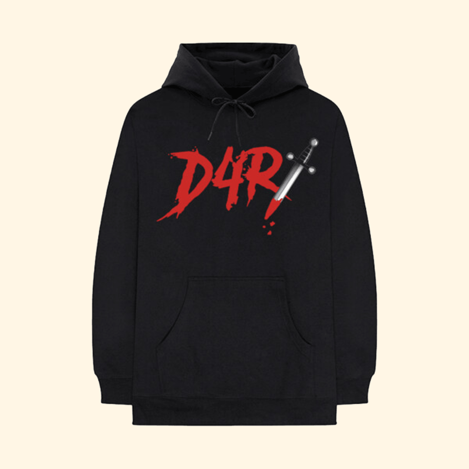 Bloody Knife D4R Hoodie DDG Merch Father's Day Birthday Gifts For Husband Gifts For BFF