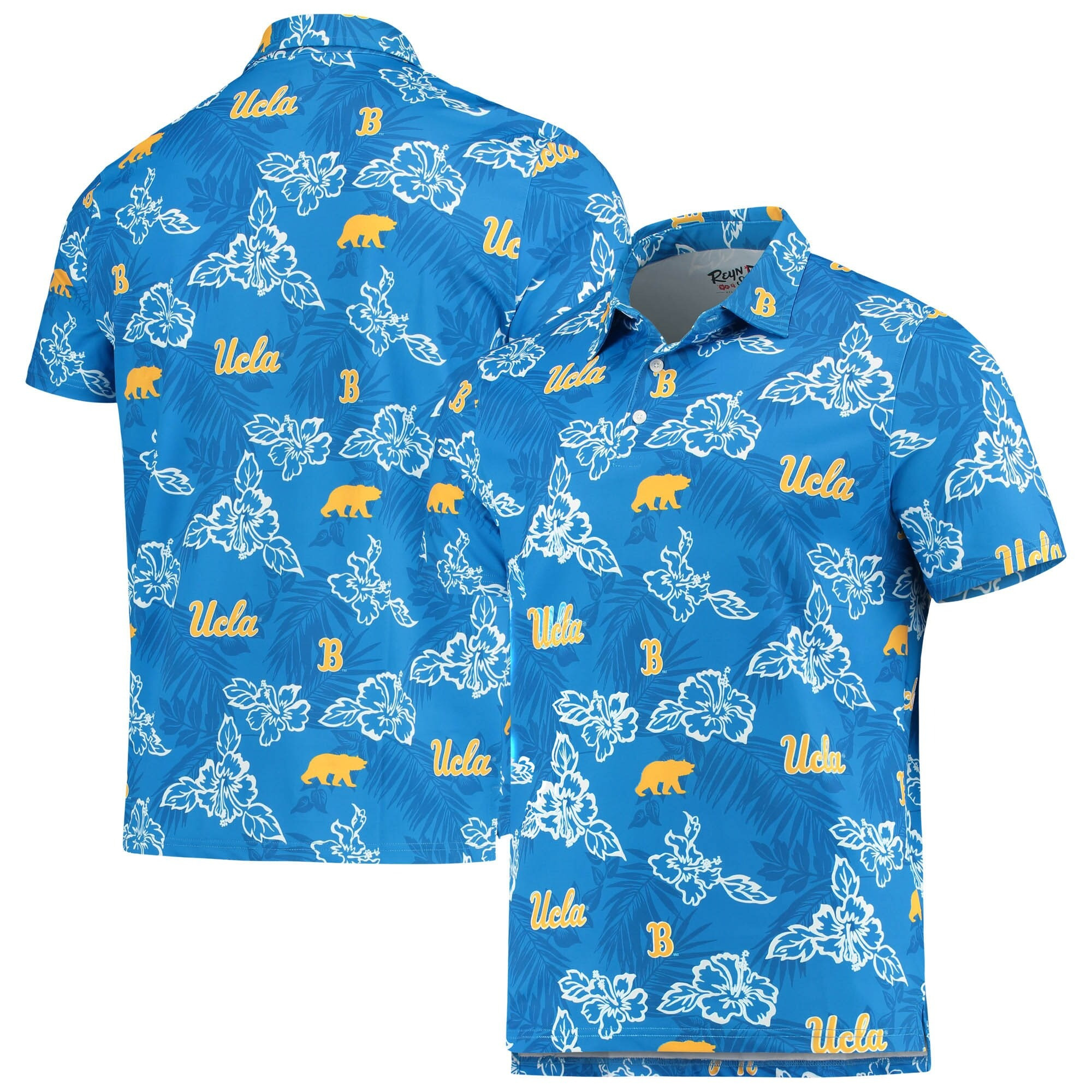 Blue UCLA Bruins Hawaiian Shirt NCAA Aloha Shirt Best Father's Day Gifts For Dad