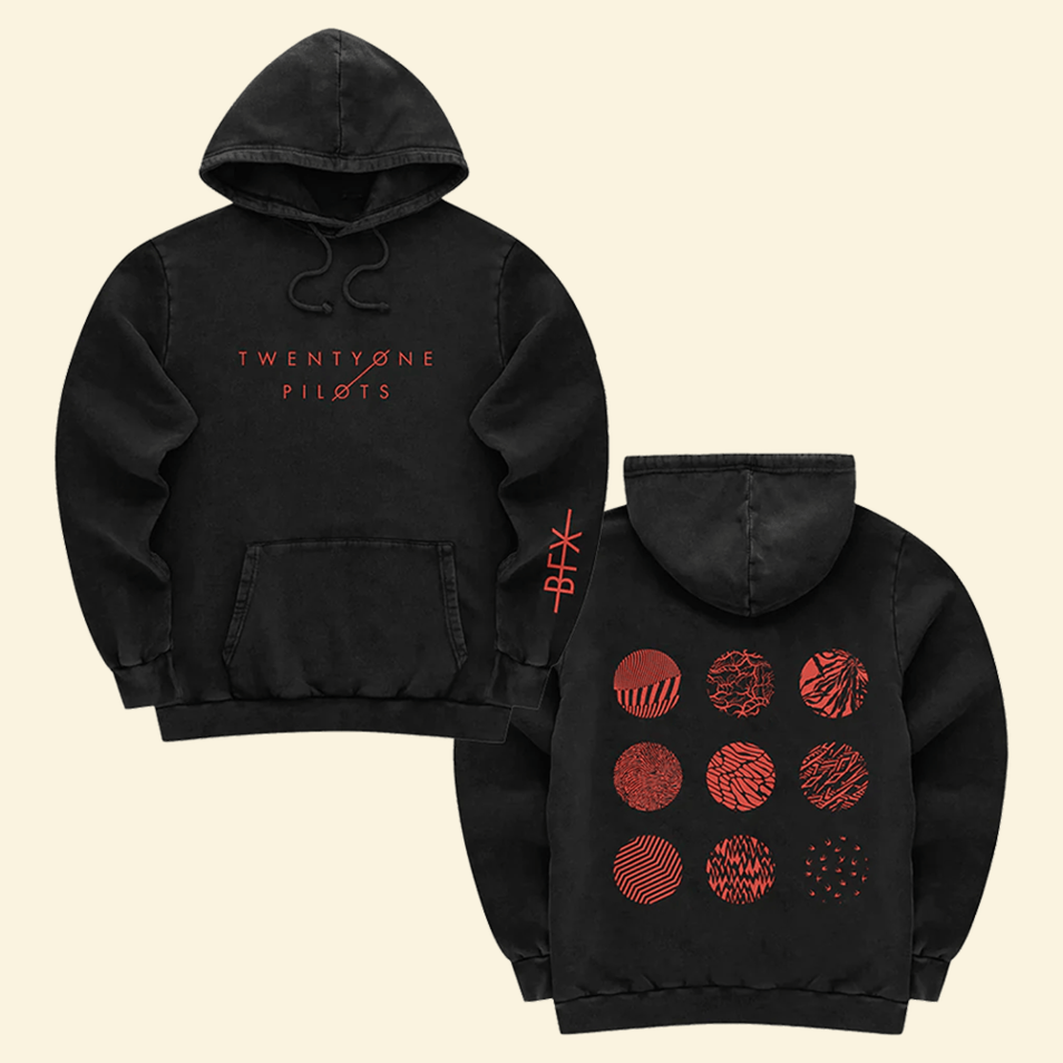 Blurryface Anniversary Hoodie Twenty One Pilots Merch Best Father's Day Birthday Gifts