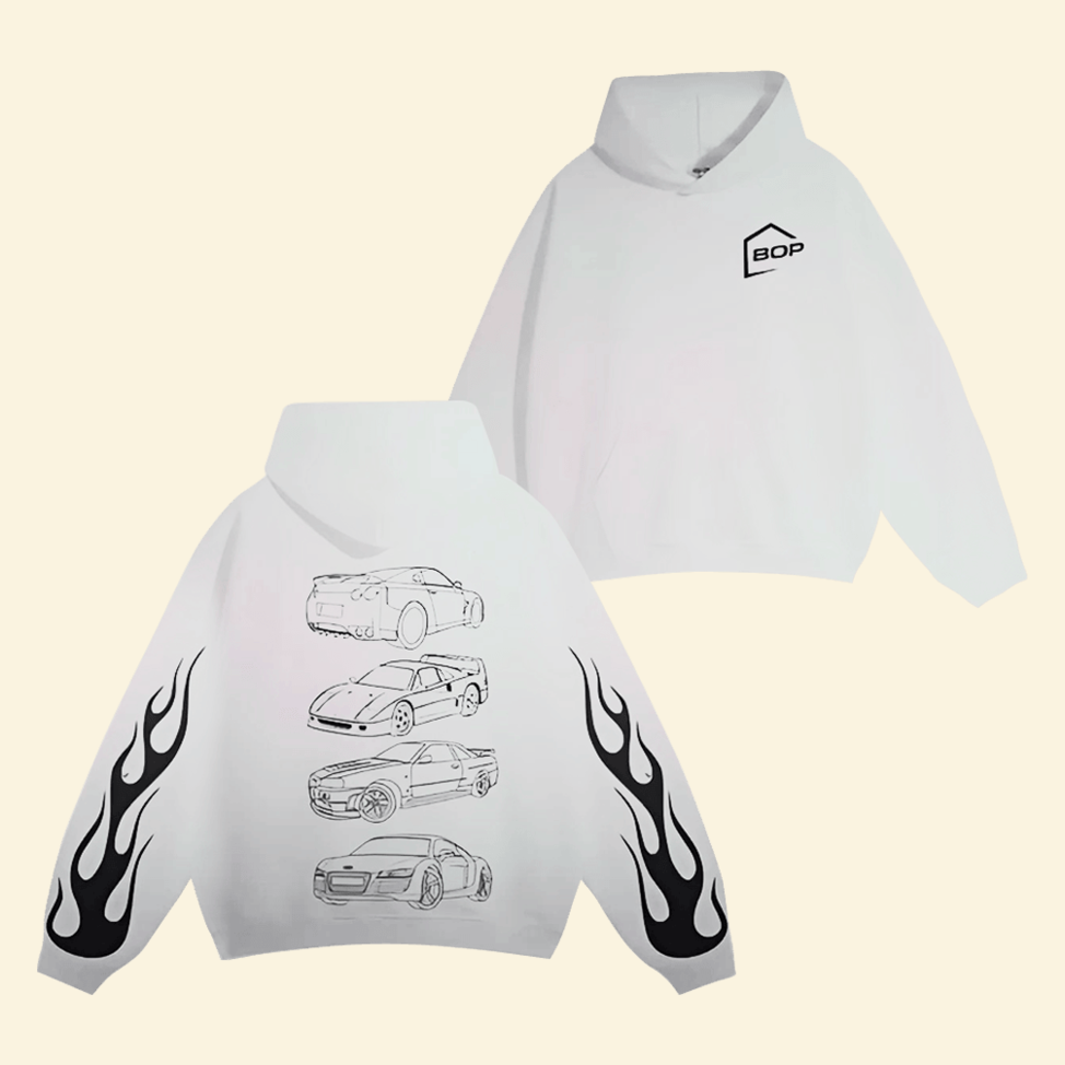 Bop House Car Hoodie Camilla Araujo Merch Bop House Merch Top Father's Day Birthday Gifts