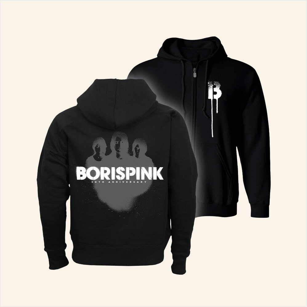 Boris Pink Zip Hoodie Relapse Merch Birthday Gifts For Husband BFF Gifts Christmas Presents