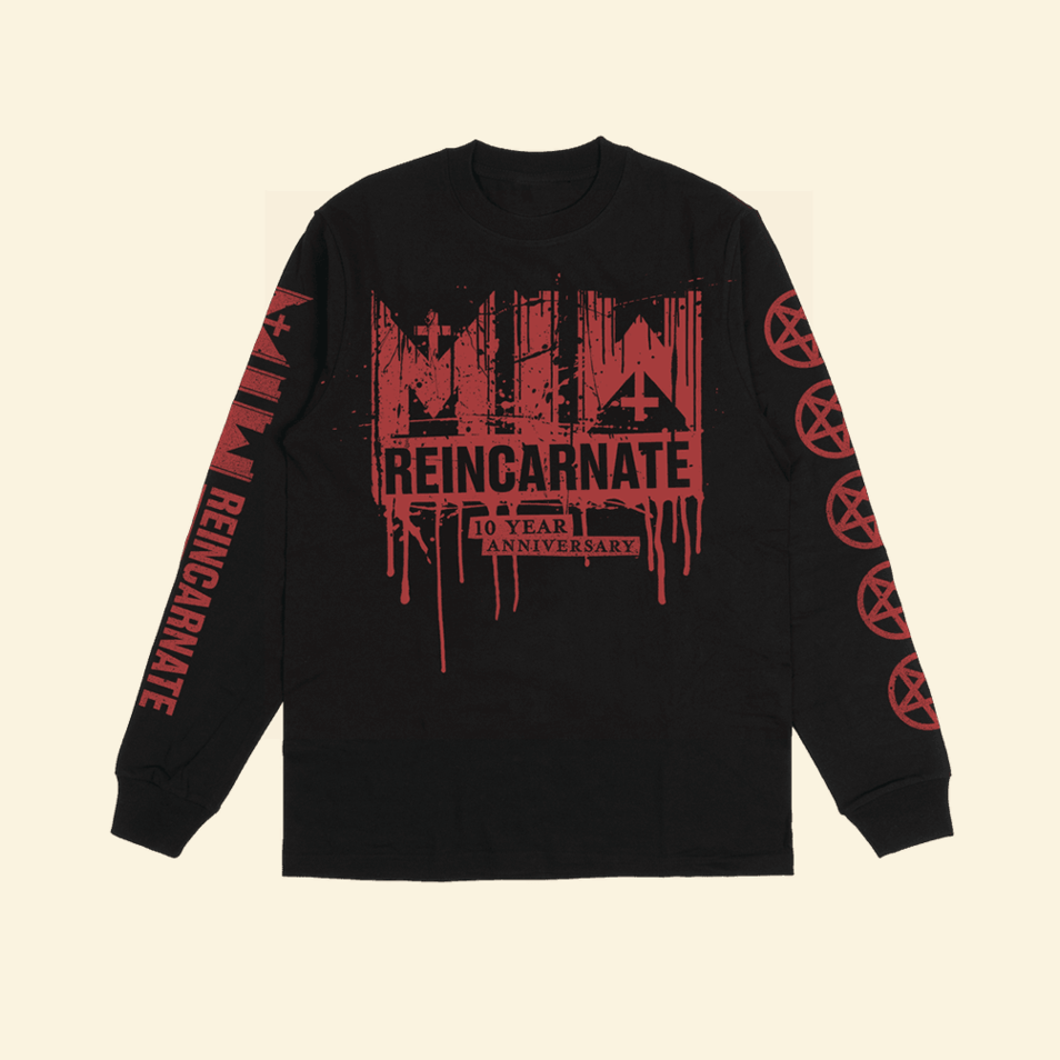 Born In Blood Sweatshirt Motionless In White Merch Vintage Hoodie Birthday Gifts For Men