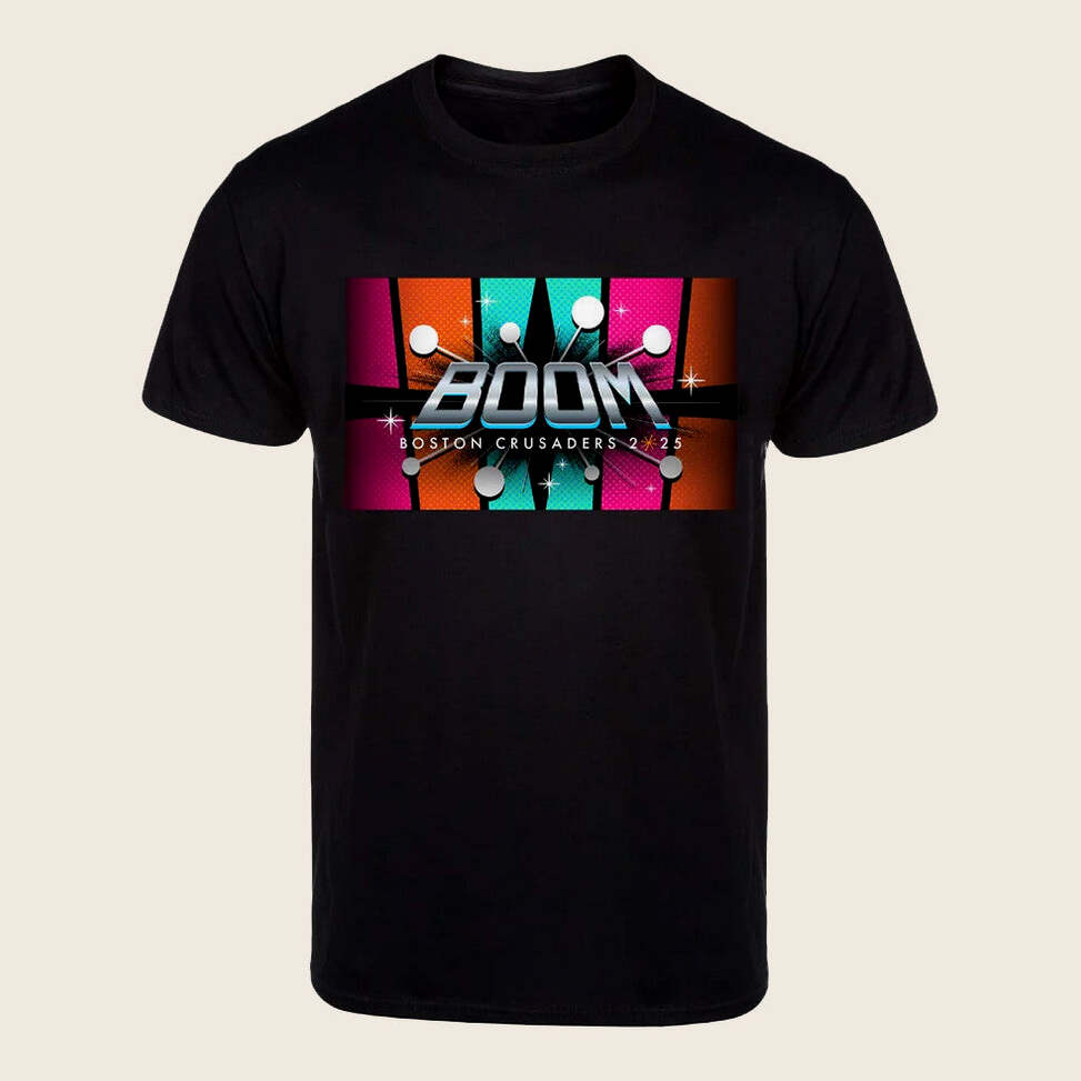 Boston Crusaders Merch 2025 Tour Dates Boom Shirt Best Gifts For Boyfriend Gifts For Besties