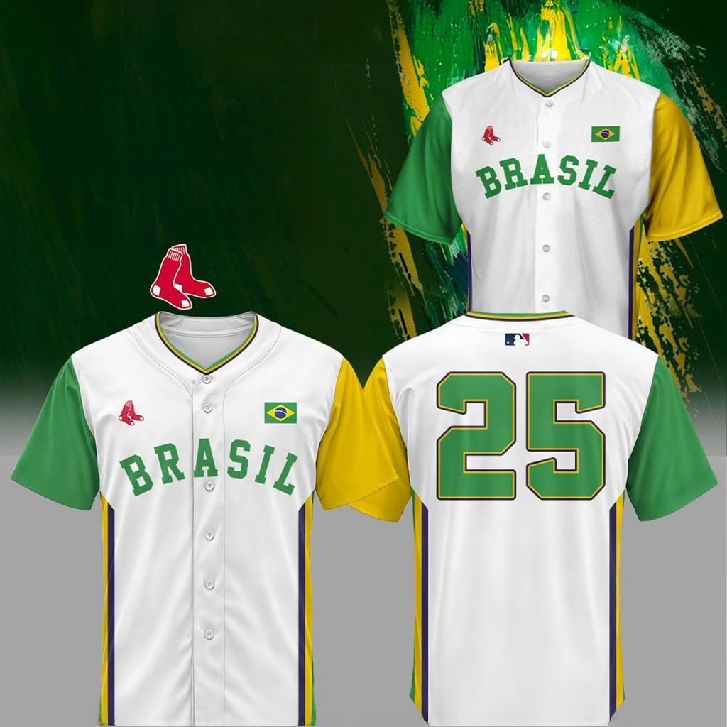 Brazilian Celebration X Boston Red Sox Jersey