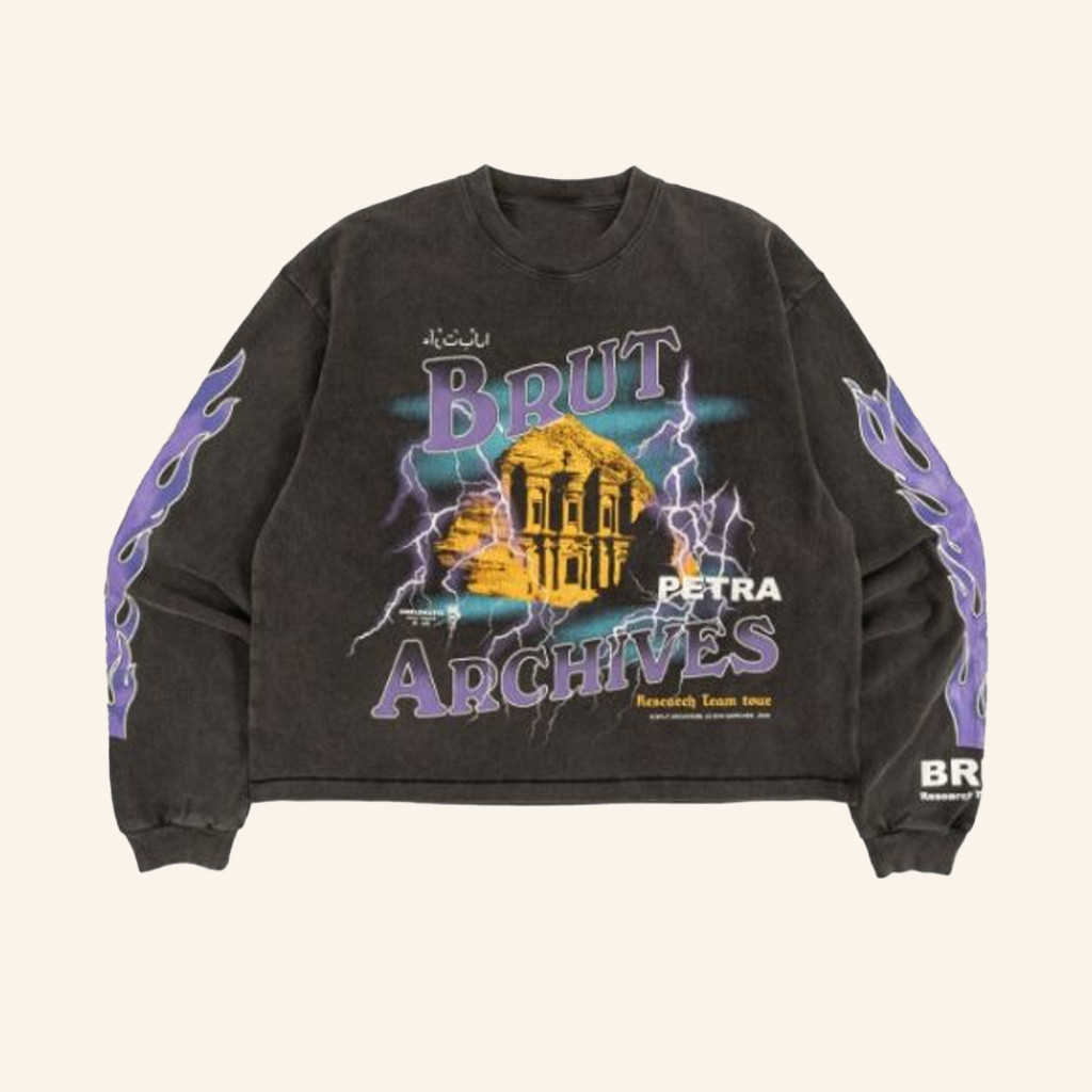 Brut Clothing Merch The Petra Sweatshirt Good Gifts For Husband