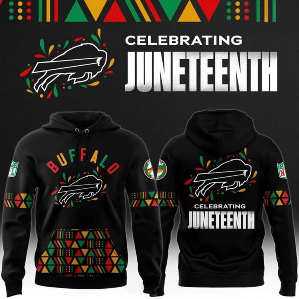 Buffalo Bills Juneteenth Heritage Night 2025 Special Hoodie Buffalo Bills Merch Him Gifts