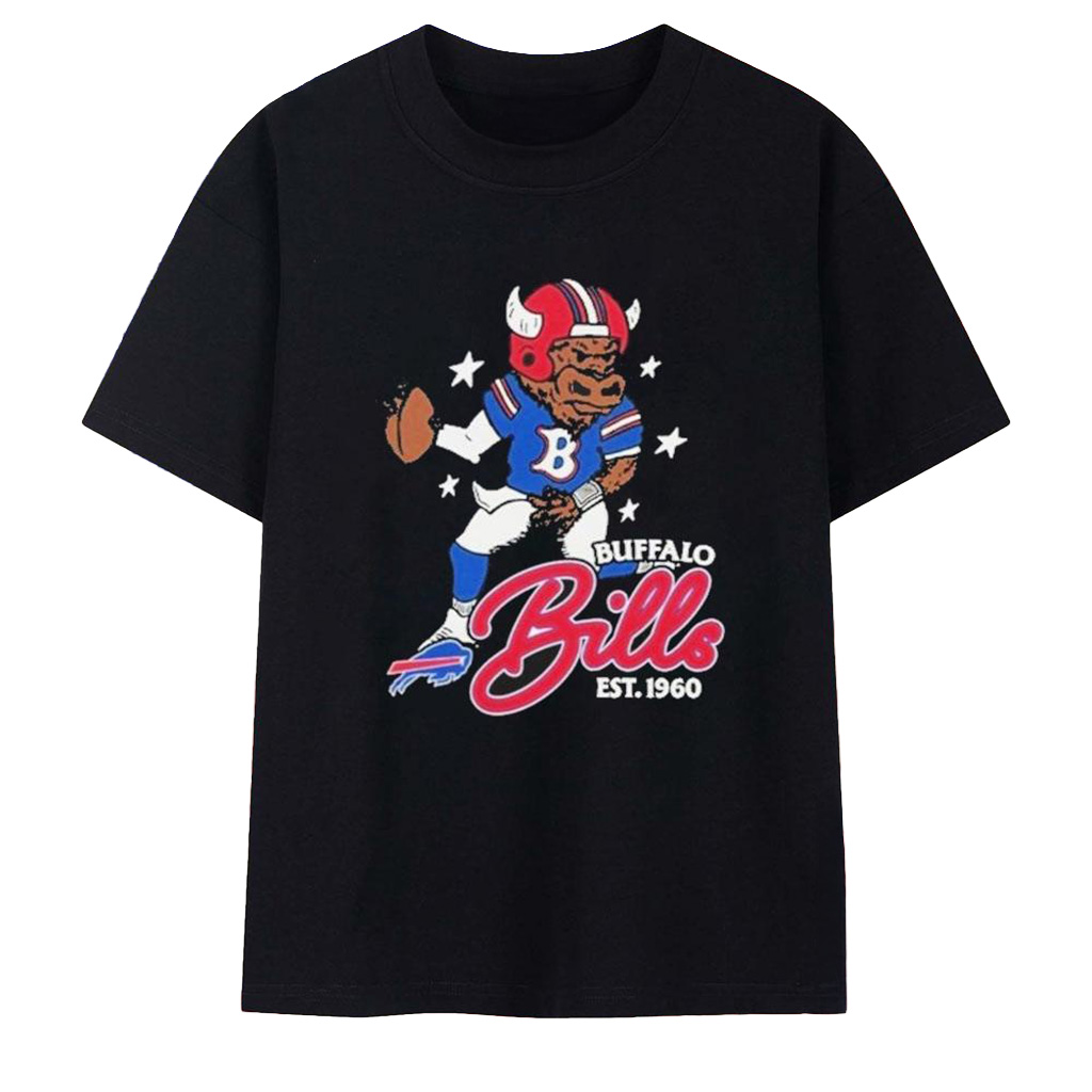 Buffalo Bills Mascot EST 1960 T-Shirt Buffalo Bills Merch Football Gifts For Men
