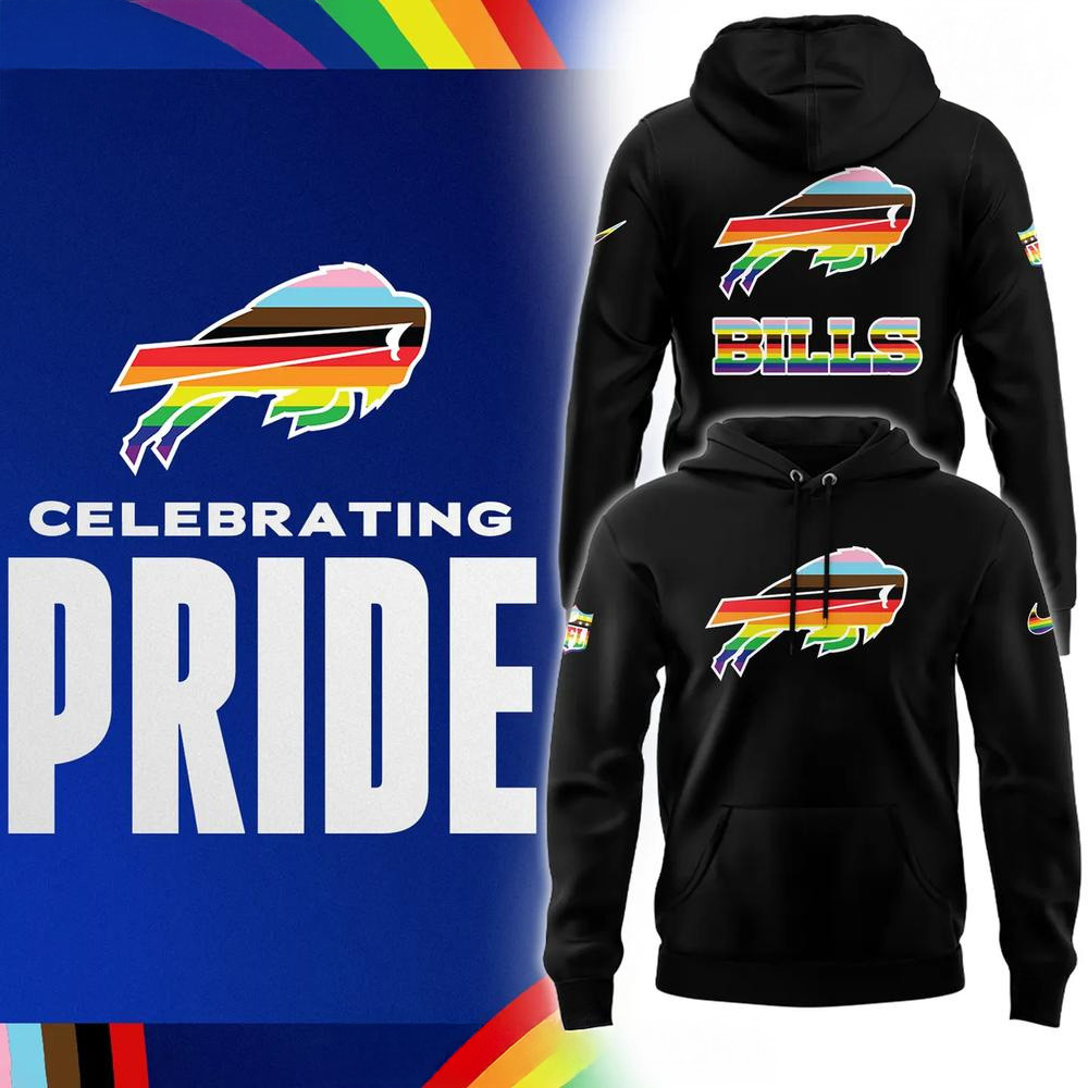 Buffalo Bills Pride Month Celebration Limited Hoodie Buffalo Bills Merch Gifts For Football Fan