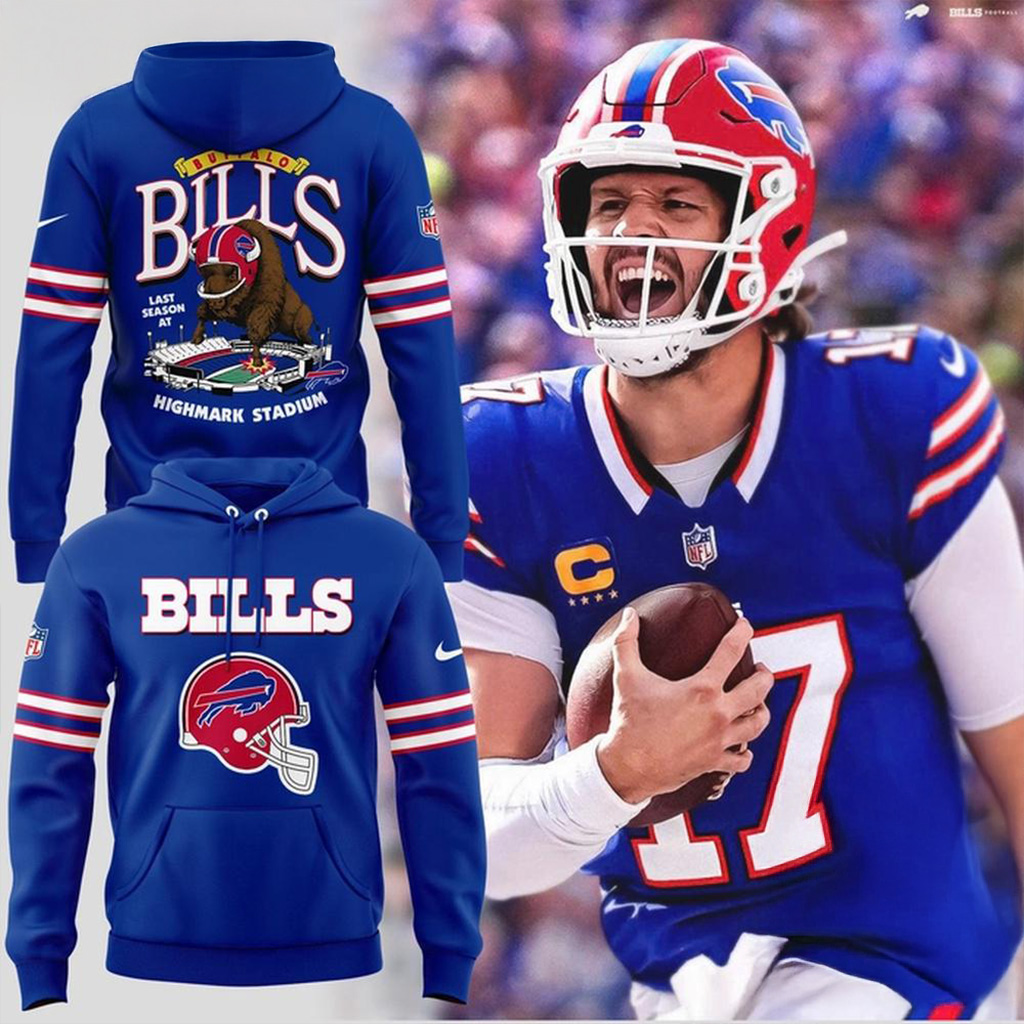 Buffalo Bills Red Helmets Highmark Stadium 2025 Hoodie Buffalo Bills Merch Gifts For Him