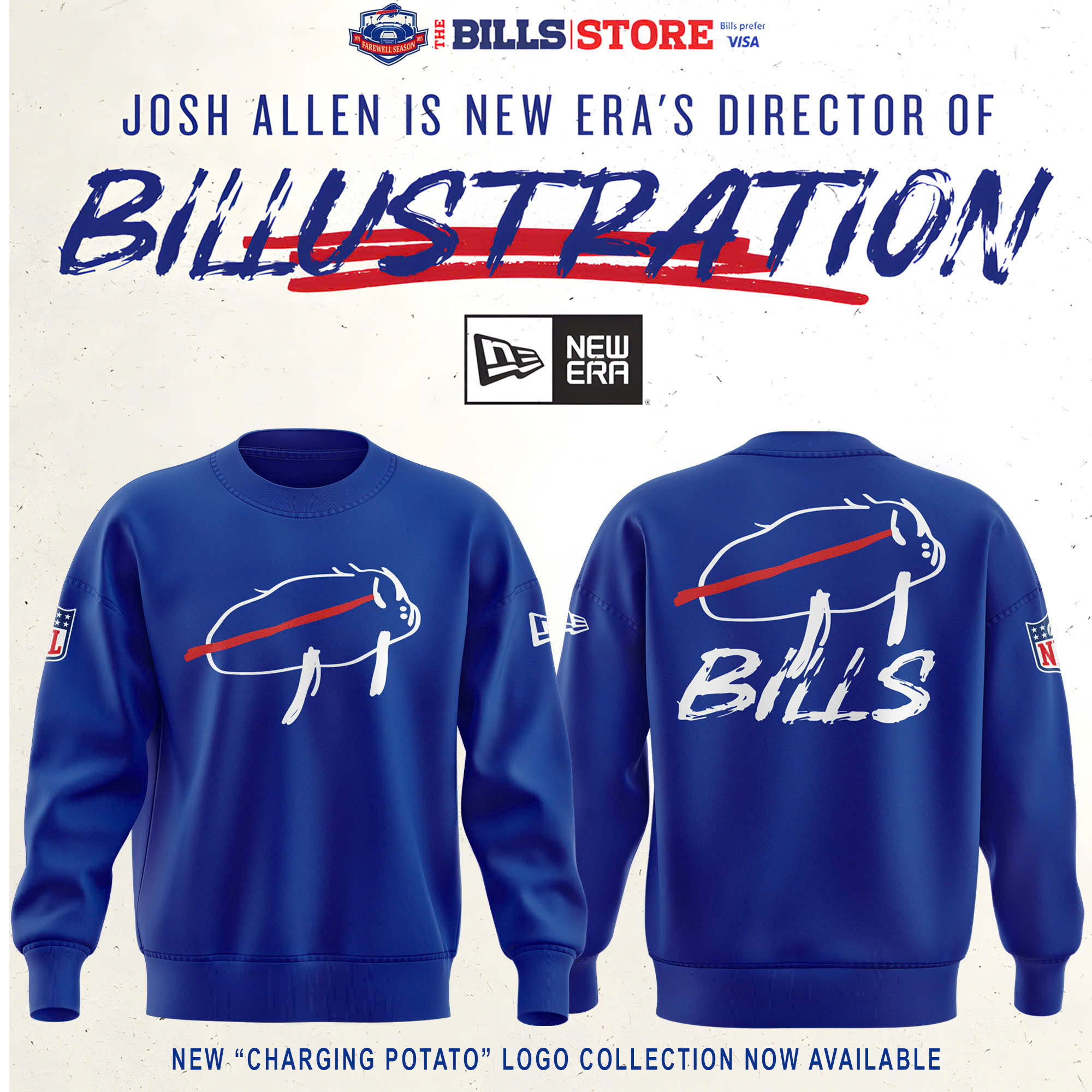 Buffalo Bills Sweatshirt Unique Gifts For Football Lovers