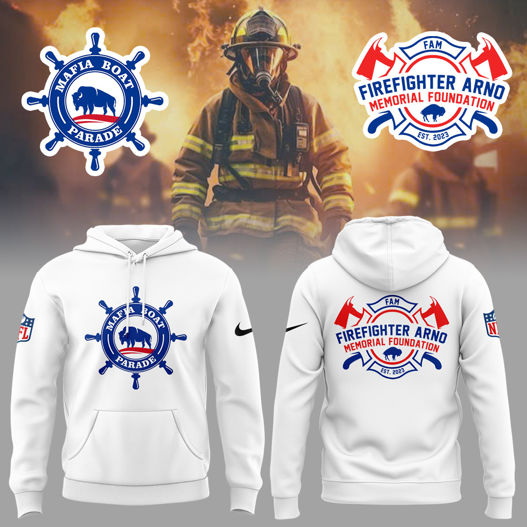 Buffalo Bills The Firefighter Arno Memorial Hoodie Best Gift For Football Lovers
