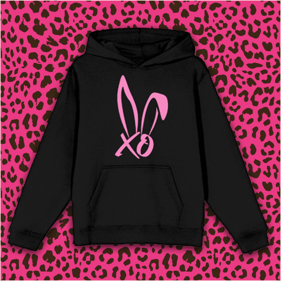 Bunnie Logo Hoodie Bunnie XO Merch Awesome Mother's Day Gifts Birthday Gifts For Him