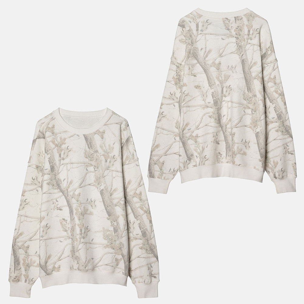 Butterfly Camouflage Dairy Boy Sweatshirt Woodland Camo Sweatshirt Gifts For Wife