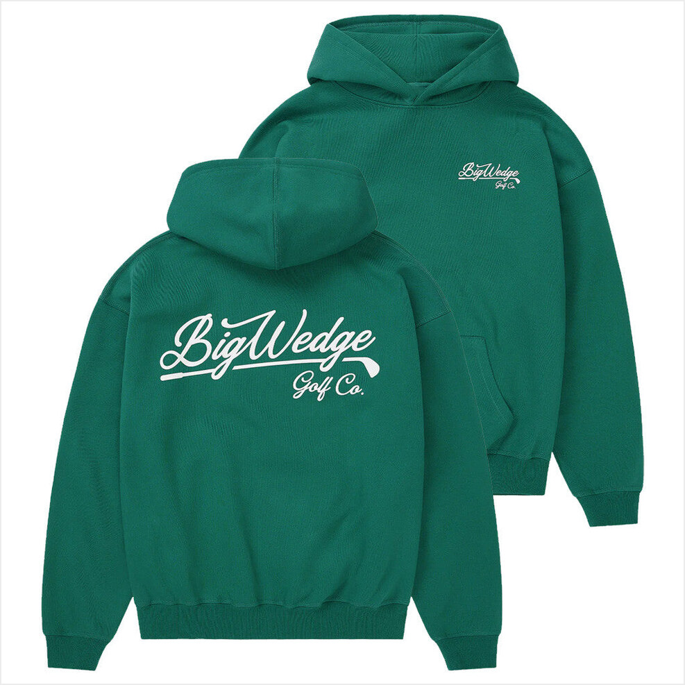 BW Script Hoodie Big Wedge Golf Merch Gift Ideas For Golfers Birthday Gifts For BFF