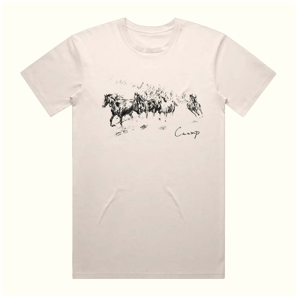 Caamp Merch Horses T-Shirt Best Gifts For Husband Birthday Gifts For Best Friend