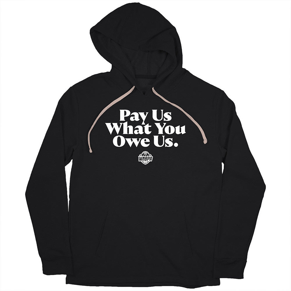 Caitlin Clark Pay Us What You Owe Us Hoodie Fan Merch Gifts For Dad