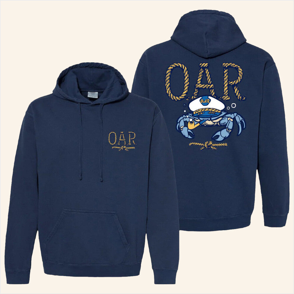 Captain Crab Hoodie Oar Merch Birthday Gift Ideas Christmas Presents