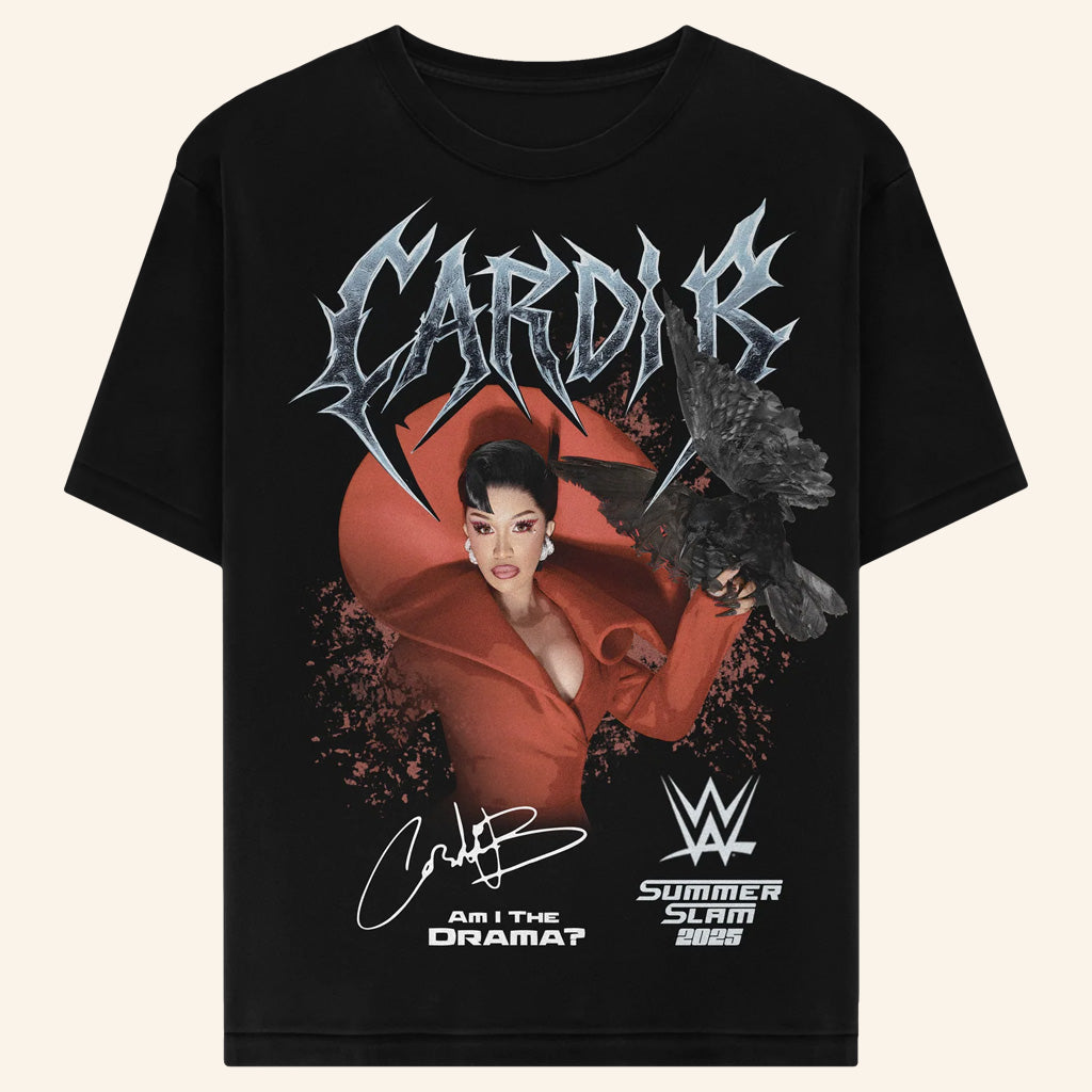 Cardi B Merch Am I The Drama T-Shirt Gifts For Rapper Fans