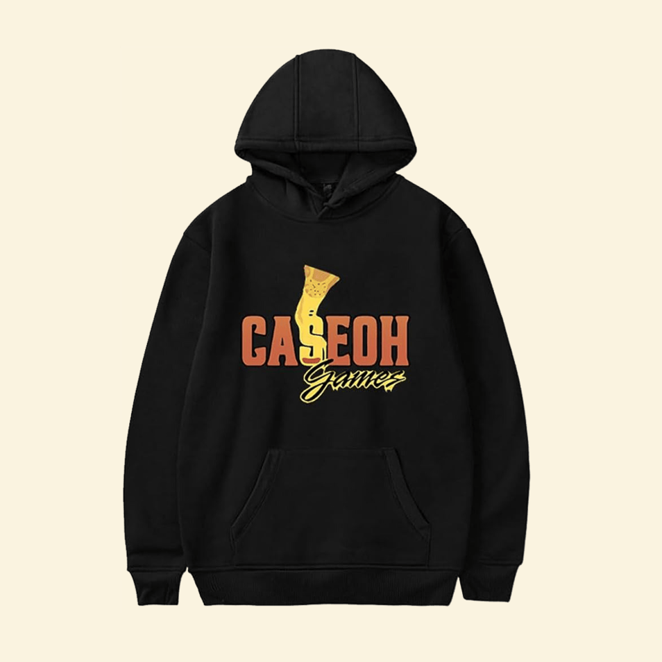 Caseoh Games Hoodie Caseoh Merch Father's Day Birthday Gifts For Game Lovers Gifts For Brother