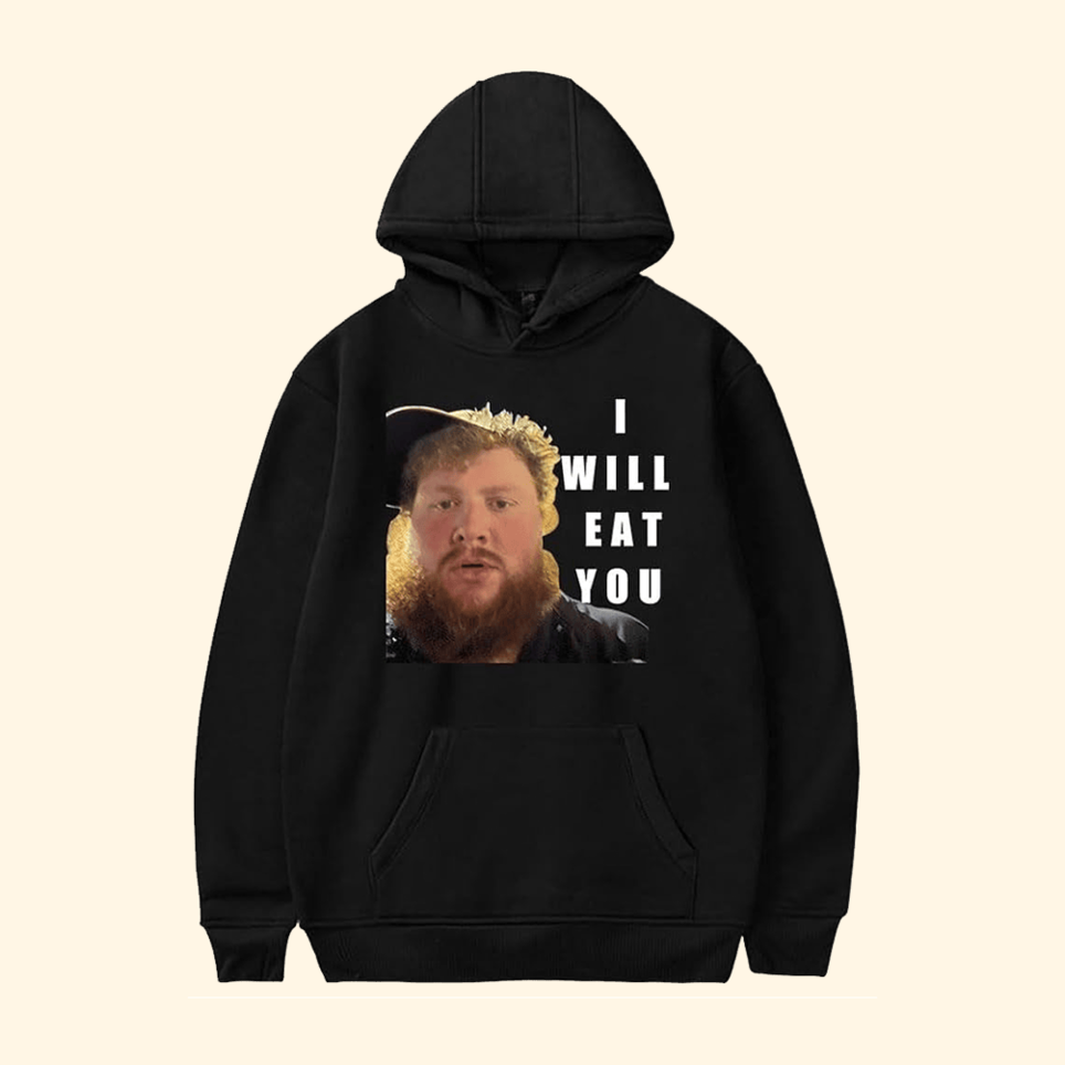 Caseoh I Will Eat You Hoodie Caseoh Merch Great Father's Day Birthday Gifts For Game Fans