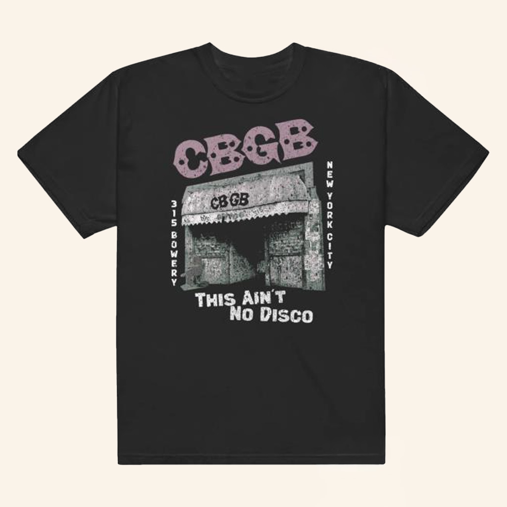 CBGB Merch This Ainï¿½t No Disco Vintage T-Shirt Gift Ideas For Dad