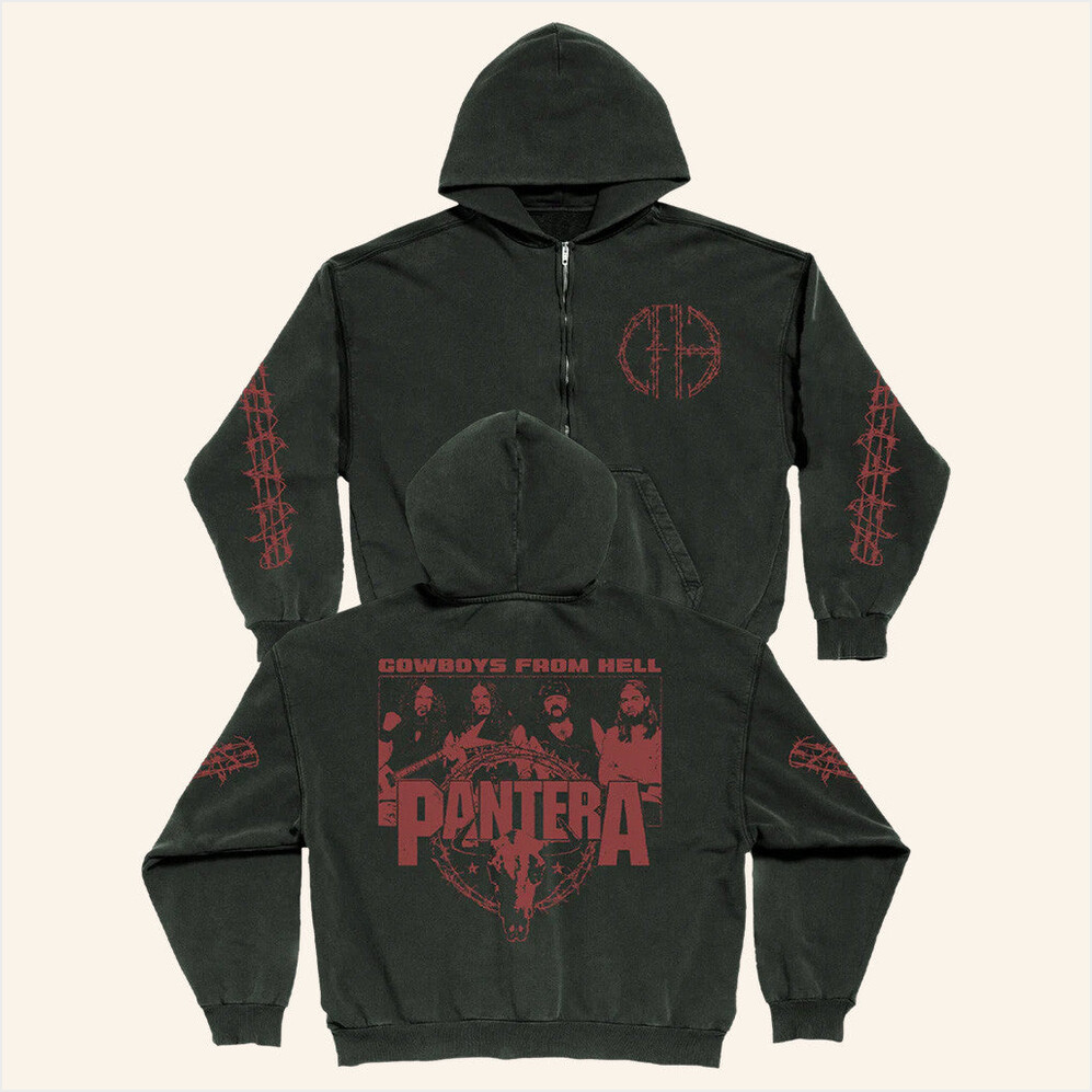 CFH Zip Hoodie Pantera Merch Best Birthday Gifts For Friends Christmas Presents