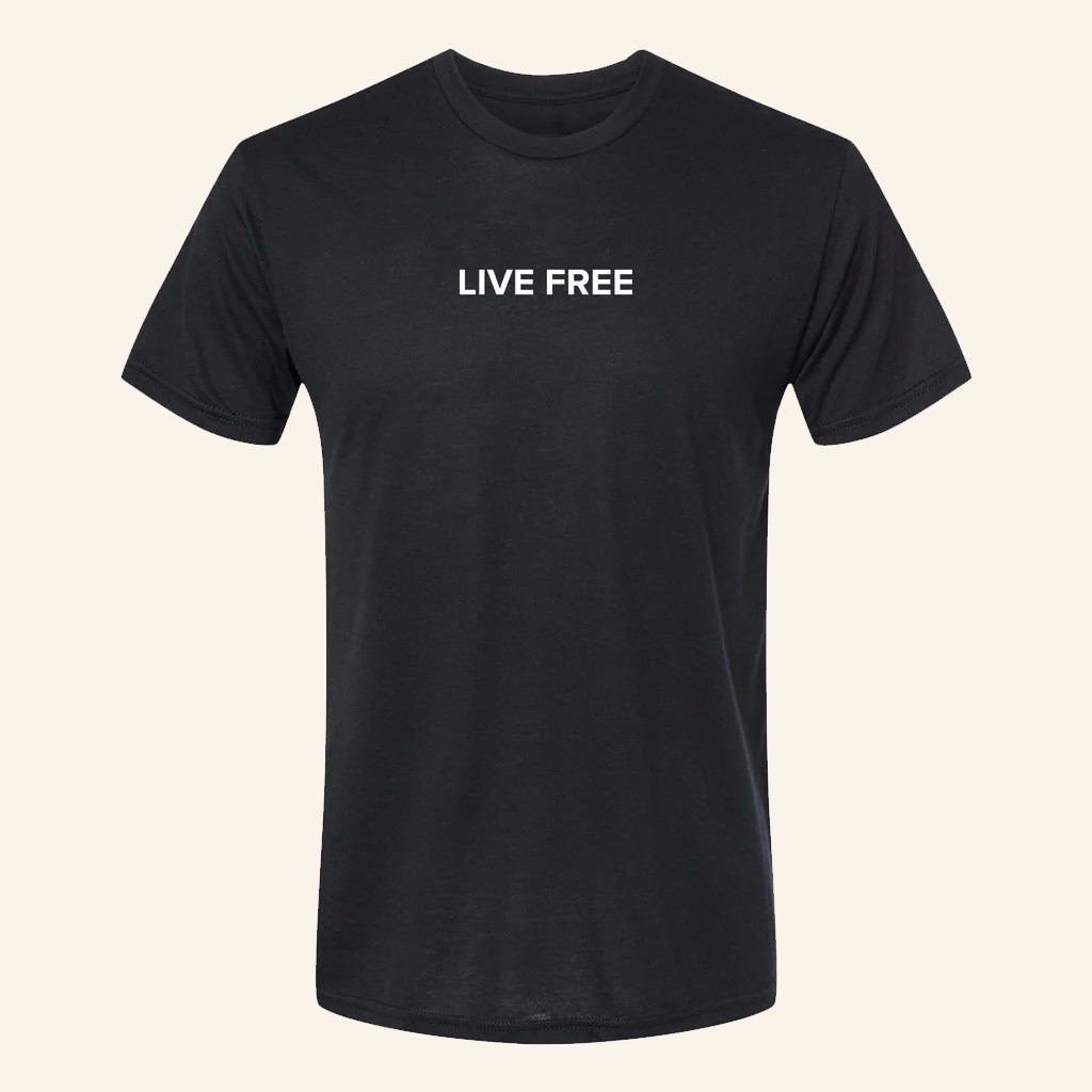 Charlie Kirk Shirt Live Free T-Shirt Charlie Kirk Merch Trump 45 47 Shirt Gifts For Patriot