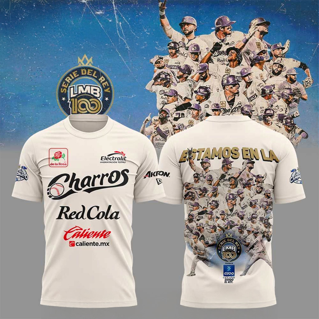 Charros De Jalisco Beisbol Somos Campeones De La Zona Norte Shirt Fan Merch Gifts For Him
