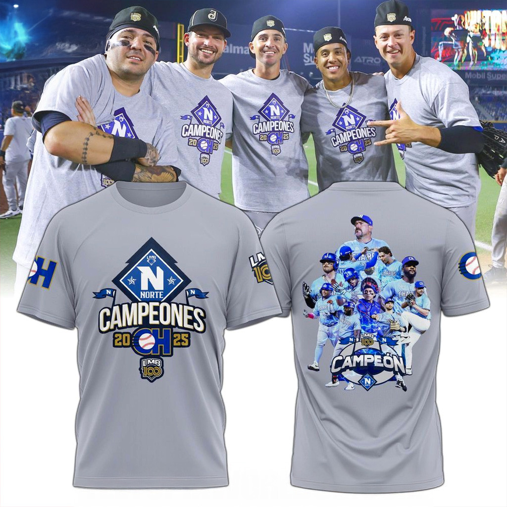 Charros De Jalisco Campeones Zona Norte 2025 T-Shirt Fan Merch Husband Gifts