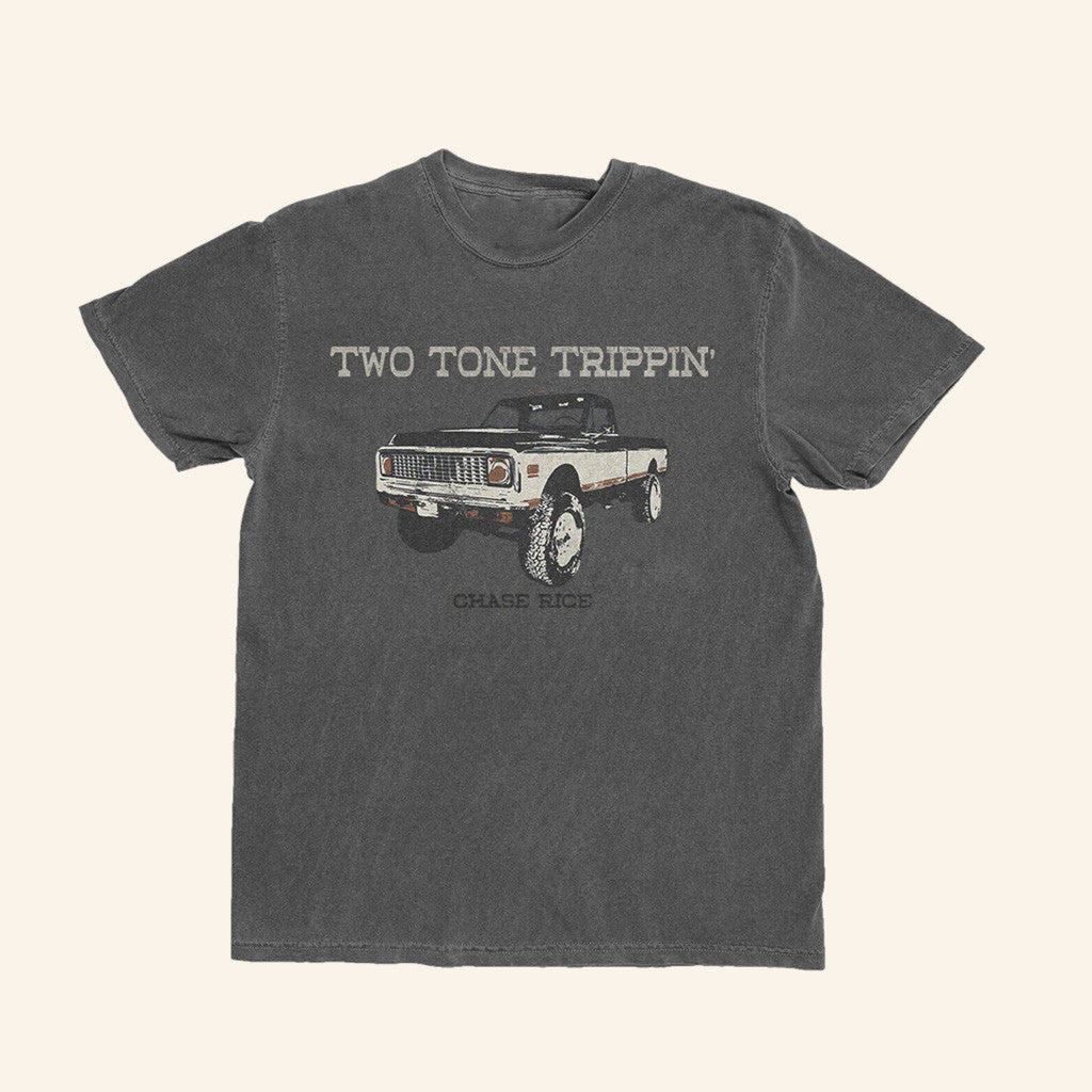 Chase Rice Merch Two Tone Trippin T-Shirt Gift Ideas For Music Lovers