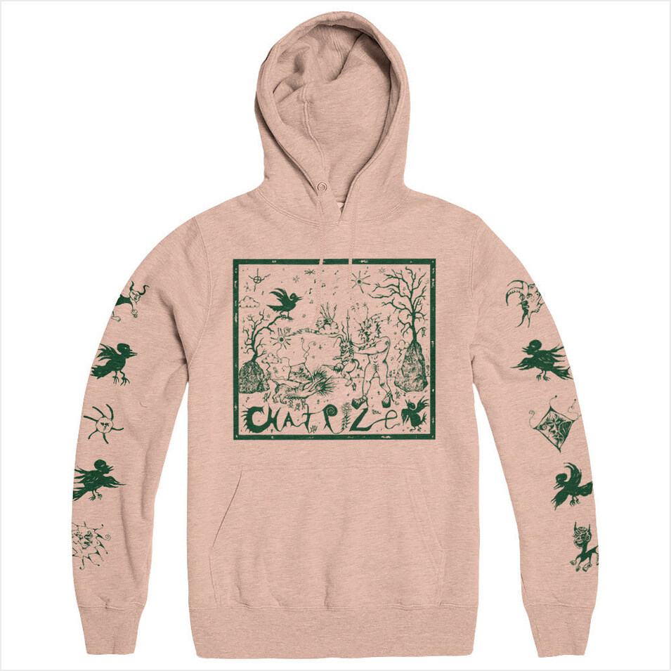 Chat Pile Merch Olivia Gibb - Peach Hoodie Chat Pile Hoodie Dad Gifts For Father'S Day 2025