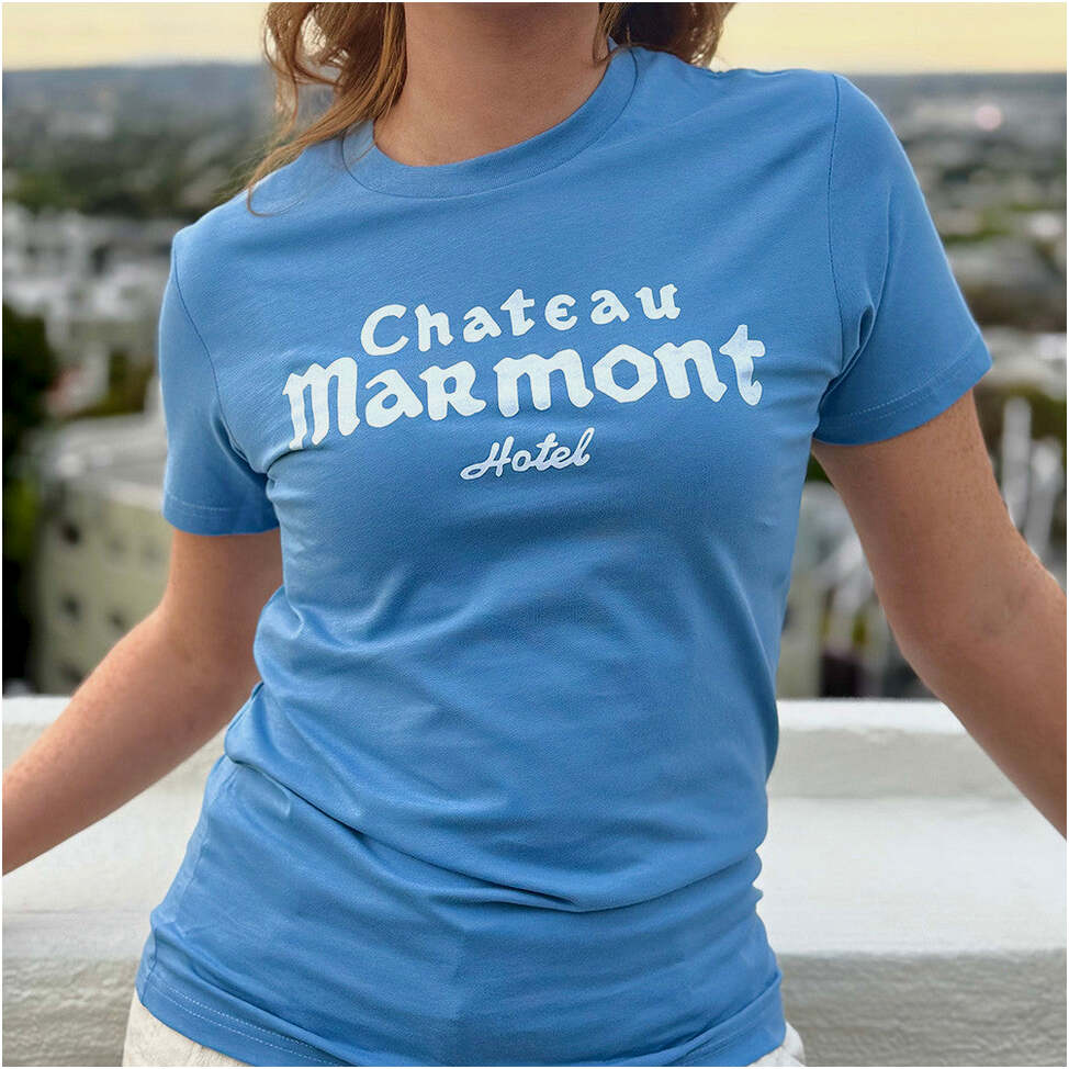 Chateau Marmont Hotel Shirt Worn By Gabi Demartino Merch Gifts For Wife Gifts For Besties