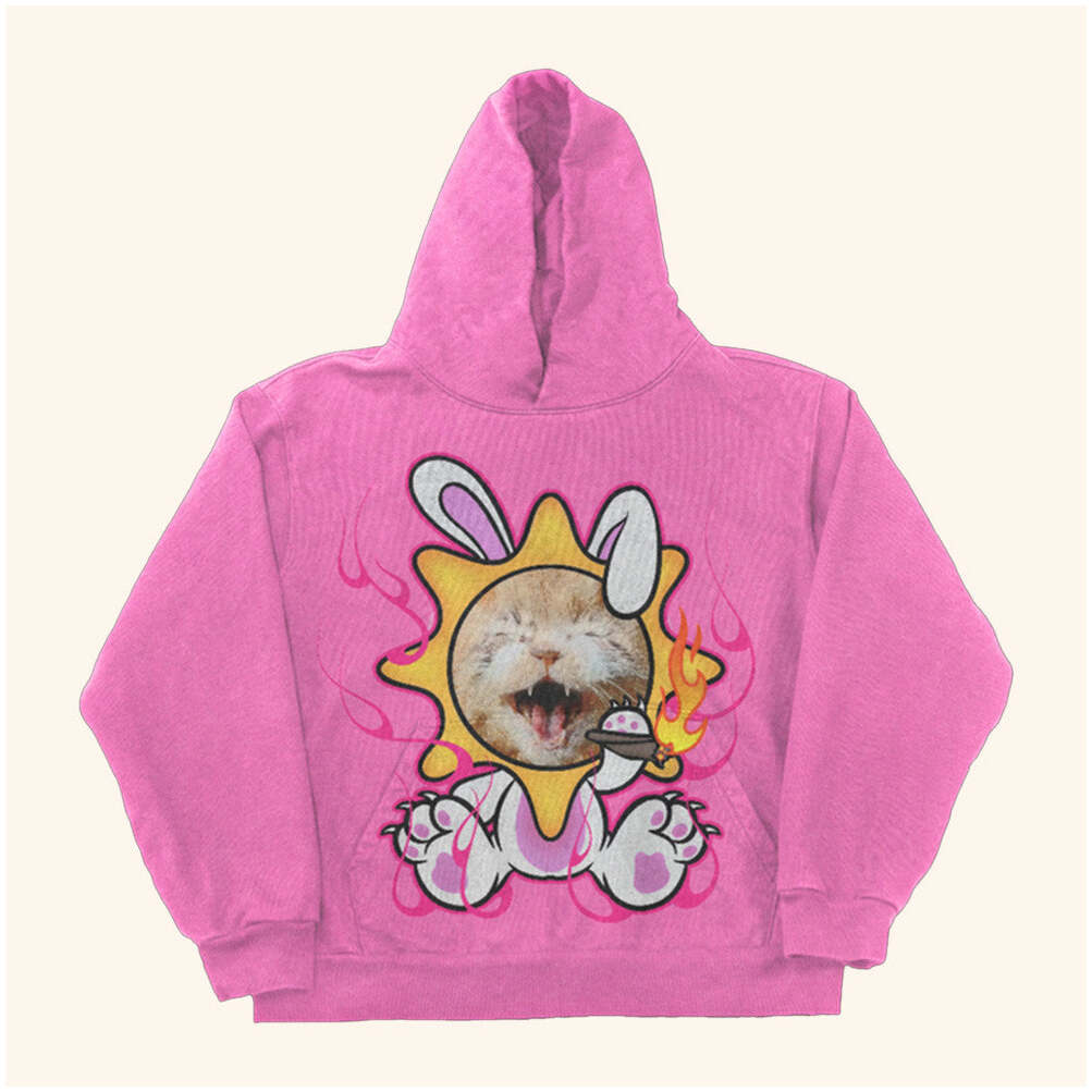 Che Merch Pink Cat Hoodie Rapper Che Shirt Gifts For Girlfriend Birthday Gifts For Besties