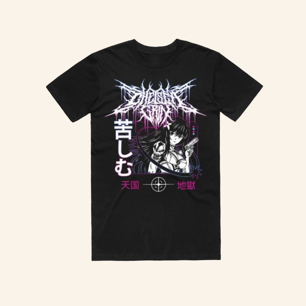 Chelsea Grin Merch Kanji Shirt Best Gifts For Dudes
